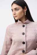 Joseph Ribkoff Sand Textured Jacquard Coat Style 243738