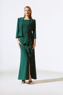 Joseph Ribkoff Absolute Green Jacket with Bow Detail Style 243799