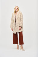 Joseph Ribkoff Reversible Faux Fur Coat Style 243903
