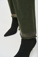 Joseph Ribkoff Classic Straight Leg Jean With Frayed Hem Style 243964S25