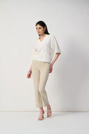 Joseph Ribkoff Classic Straight Leg Jean With Frayed Hem Style 243964S25