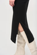 Joseph Ribkoff Sweater Knit Midi Skirt Style 243967F25