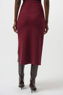 Joseph Ribkoff Sweater Knit Midi Skirt Style 243967F25