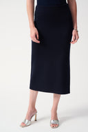 Joseph Ribkoff Sweater Knit Midi Skirt Style 243967F25