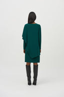 Joseph Ribkoff Absolute Green Layered Dress Style 244040