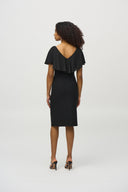 Joseph Ribkoff Black Sheath Dress Style 244043