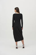 Joseph Ribkoff Black Cocoon Dress Style 244250