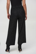 Joseph Ribkoff Sequined Sweater Knit Culotte Pants Style 244922
