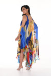 Frank Lyman Royal/Yellow Sleeveless Dress Style 246246U