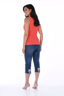 Frank Lyman Denim Pants Style 246271U