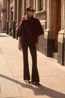 Joseph Ribkoff Bonded Faux Fur Suede Jacket Style 253924