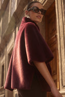 Joseph Ribkoff Bonded Faux Fur Suede Jacket Style 253924