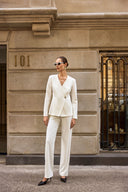 Joseph Ribkoff Vanilla Fitted Jacket Style 253202