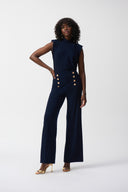 Joseph Ribkoff Midnight Blue Boxy Sleeveless Top Style 251022