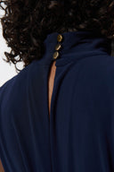 Joseph Ribkoff Midnight Blue Boxy Sleeveless Top Style 251022