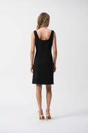 Joseph Ribkoff Silky Knit Sleeveless Sheath Dress Style 251075