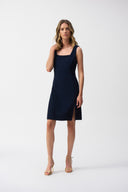 Joseph Ribkoff Silky Knit Sleeveless Sheath Dress Style 251075