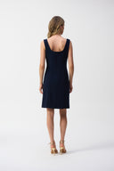 Joseph Ribkoff Silky Knit Sleeveless Sheath Dress Style 251075