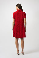 Joseph Ribkoff Bubble Jacquard A-Line Dress Style 251084