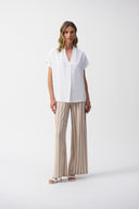 Joseph Ribkoff Textured Straight Top Style 251087