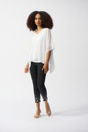 Joseph Ribkoff Chiffon Poncho Top Style 251095