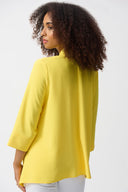 Joseph Ribkoff Textured Woven Trapeze Jacket Style 251101