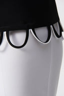 Joseph Ribkoff Loop Detail Fitted Top Style 251133