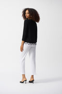 Joseph Ribkoff Loop Detail Fitted Top Style 251133