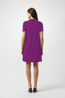 Joseph Ribkoff Zipped Collar Trapeze Dress Style 251145