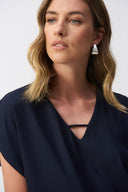 Joseph Ribkoff Asymmetrical Layered Top Style 251151