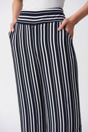 Joseph Ribkoff Stripe Print Culotte Pants Style 251162