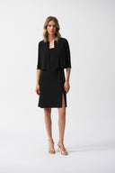 Joseph Ribkoff Black Short Cover-Up Style 251173