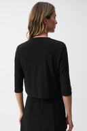 Joseph Ribkoff Black Short Cover-Up Style 251173