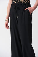 Joseph Ribkoff Textured Wide-Leg Pants Style 251185