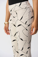 Joseph Ribkoff Millennium Geometric Print Straight Pants Style 251219