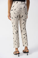 Joseph Ribkoff Millennium Geometric Print Straight Pants Style 251219