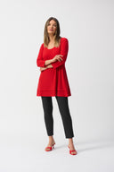 Joseph Ribkoff Textured Crop Pull-On Pants Style 251256