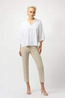 Joseph Ribkoff Textured Crop Pull-On Pants Style 251256