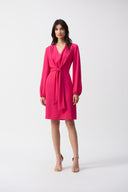 Joseph Ribkoff Geranium Dress With Front Sash Style 251270