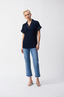 Joseph Ribkoff Silky Knit Boxy Top Style 251290