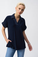Joseph Ribkoff Silky Knit Boxy Top Style 251290