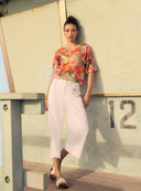 Frank Lyman Sweater Knit Floral Top Style 251520