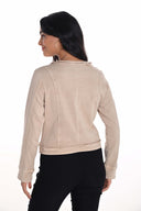 Frank Lyman Collared Denim Jacket Style 251534