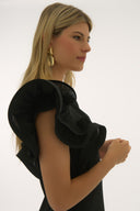 Joseph Ribkoff Silky Knit And Georgette Shift Dress Style 251733