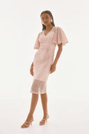 Joseph Ribkoff Guipure Lace Sheath Dress Style 251744