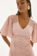 Joseph Ribkoff Guipure Lace Sheath Dress Style 251744