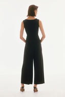Joseph Ribkoff Sleeveless Culotte Jumpsuit Style 251748