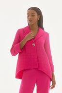 Joseph Ribkoff Textured Trapeze Jacket Style 251783
