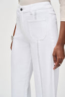 Joseph Ribkoff Culotte Jeans With Embellished Front Seam Style 251901