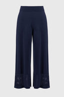 Joseph Ribkoff Culotte Pant with Pointelle Detail Style 251915